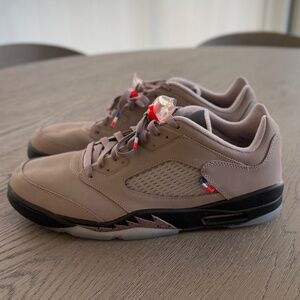 Paris Saint-Germain x Air Jordan 5 Retro Low 'Paname' Men size 13, HOT!!!